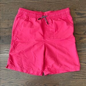 Boys Pink Swim Trunks